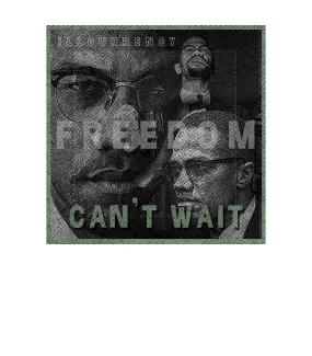 Air Jordan 1 “Seafoam” 2021 Black T-Shirt (FREEDOM CAN'T WAIT)
