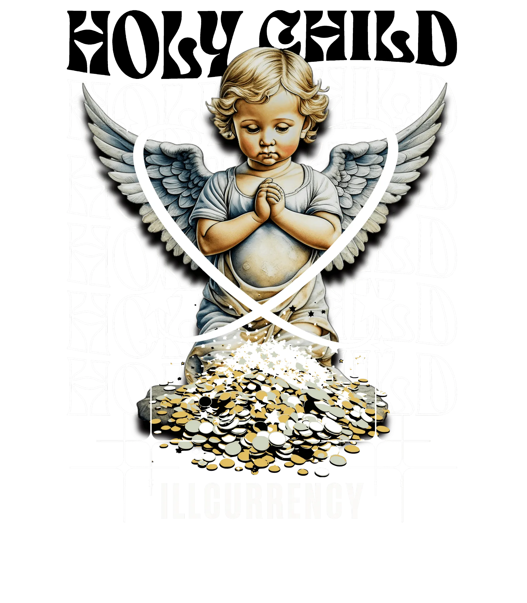 Air Jordan 11 Legend Blue Carolina Blue T-Shirt (Holy Child)| illcurrency