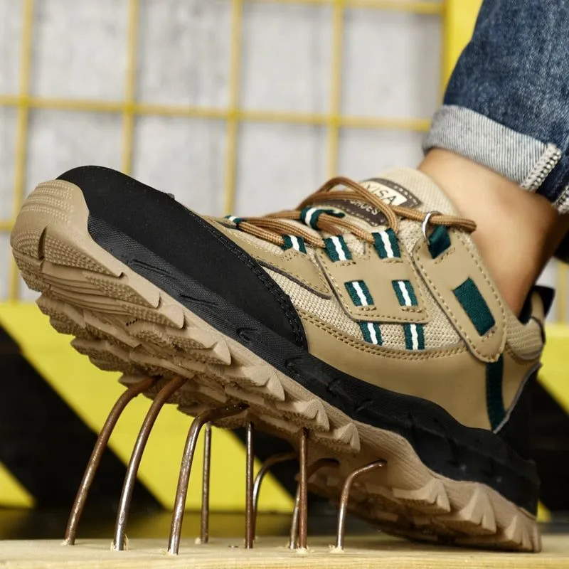 Anti-puncture Safety Casual Shoes For Men AMCS13 Work Sneakers