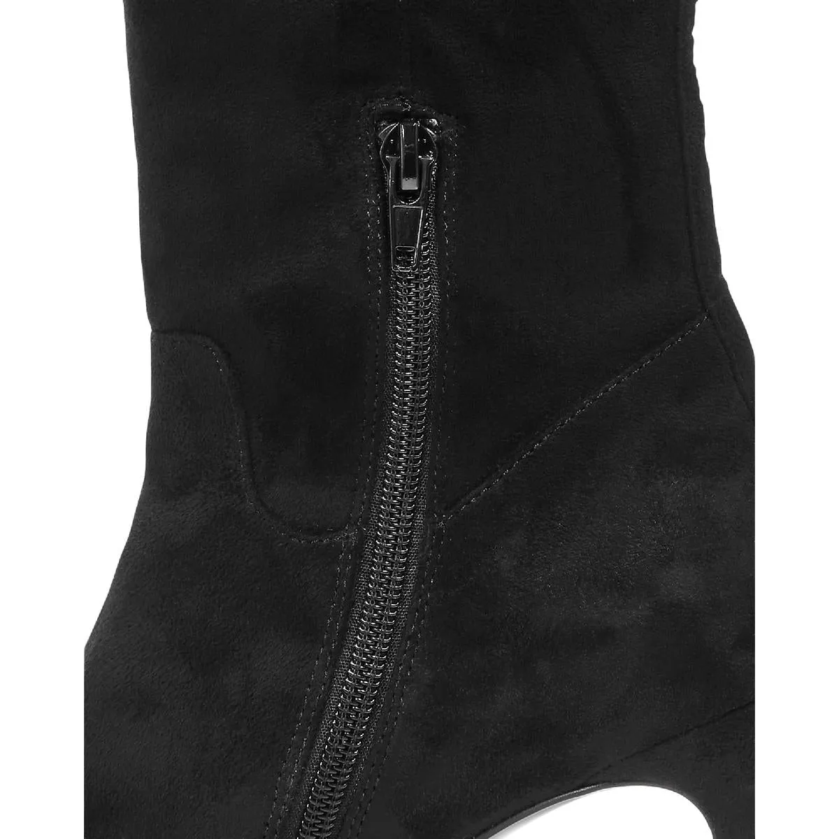 Aqua Womens Lola Faux Suede High Heel Dress Boots