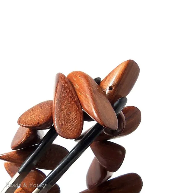 Bayong Wood "Shoe Tree" Nugget 10x30mm (Half Strand)