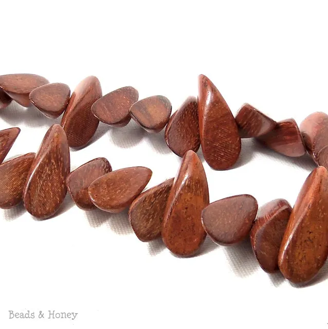 Bayong Wood "Shoe Tree" Nugget 10x30mm (Half Strand)
