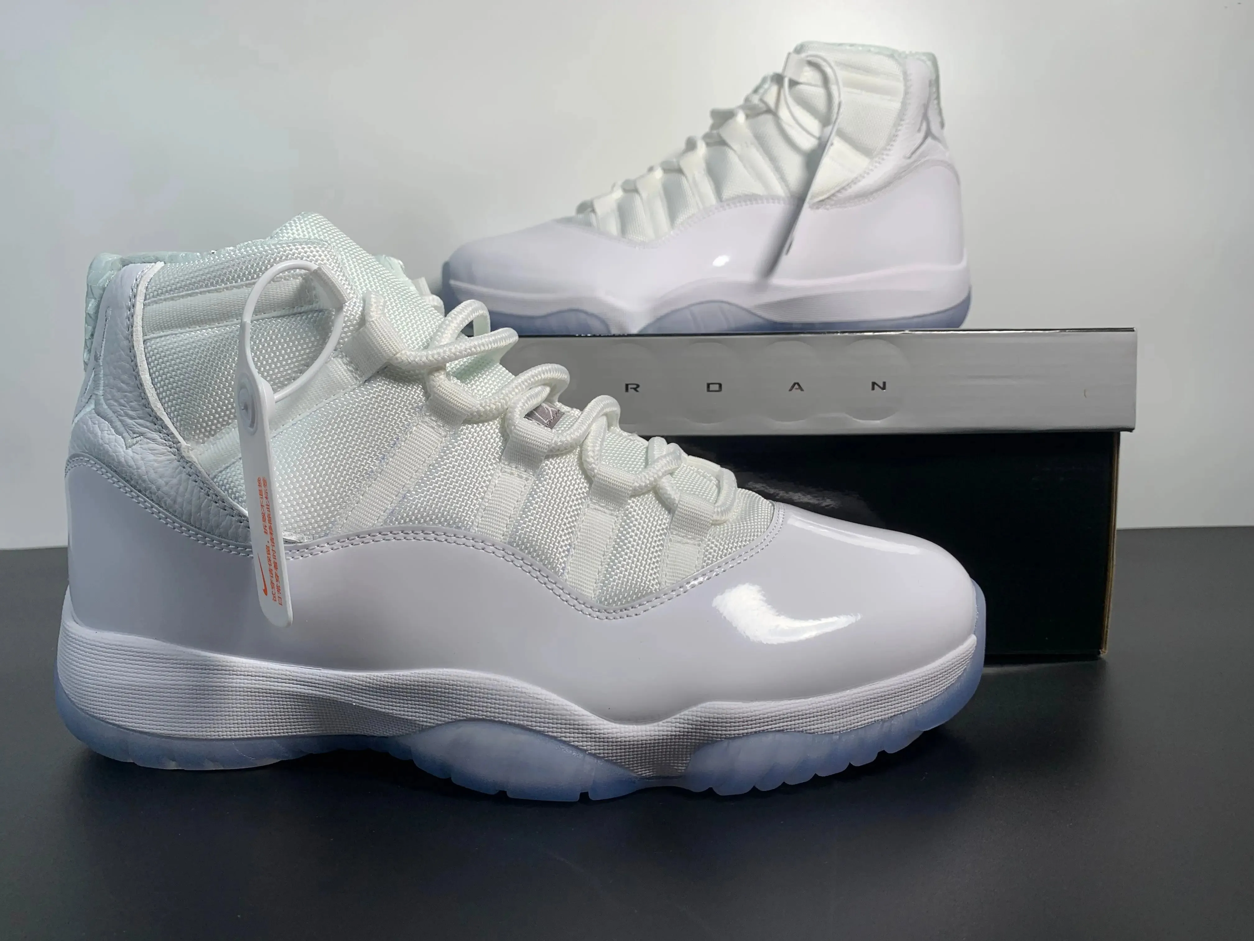 Custom Air Jordan 11 Retro 'Silver Anniversary