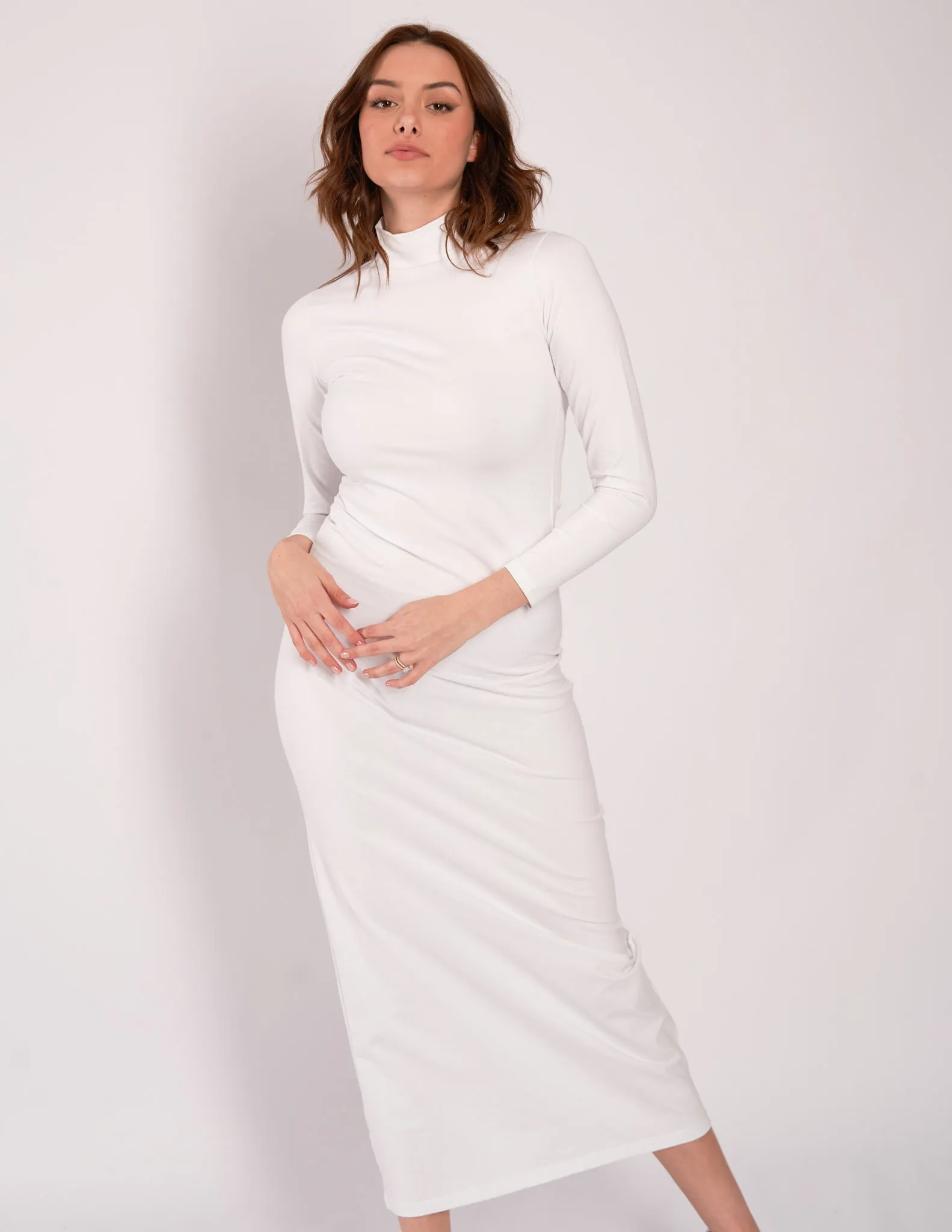 High Neck Body Dress