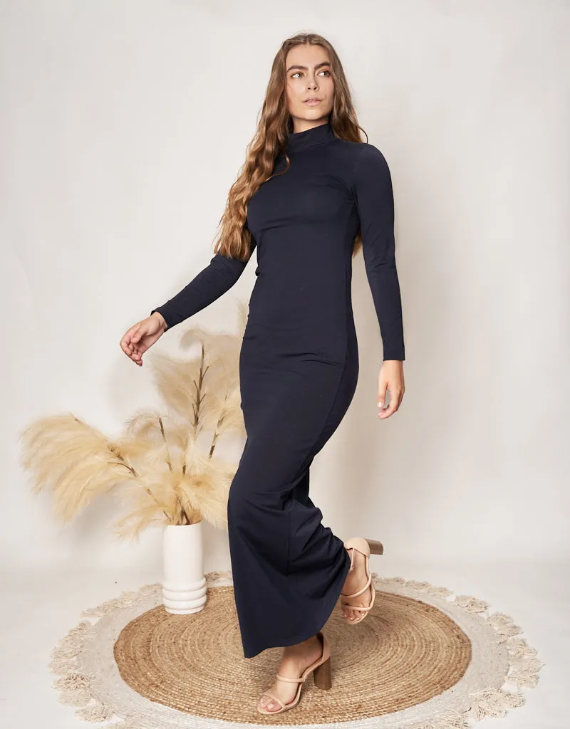High Neck Body Dress
