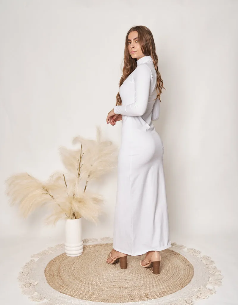 High Neck Body Dress
