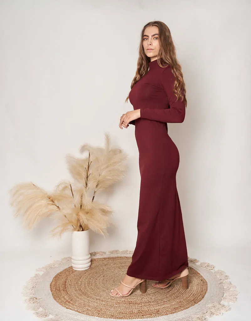 High Neck Body Dress