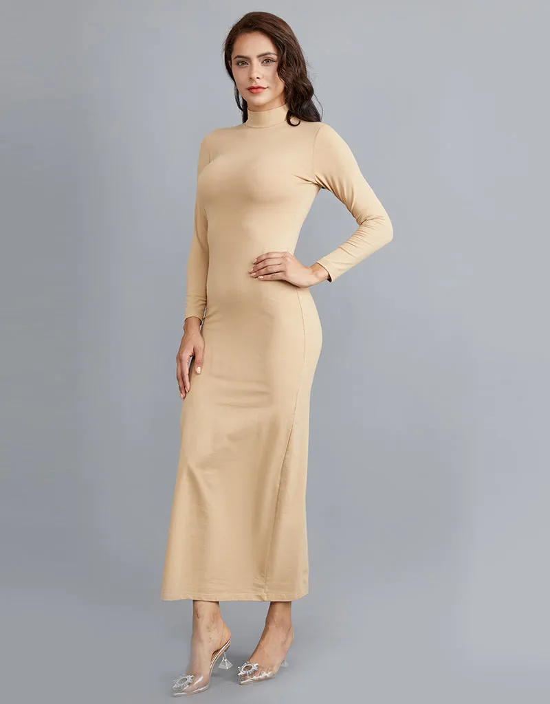 High Neck Body Dress