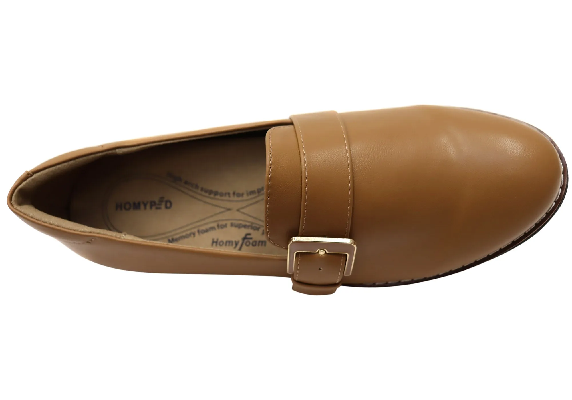 Homyped Ether Buckle Womens Comfortable Shoes
