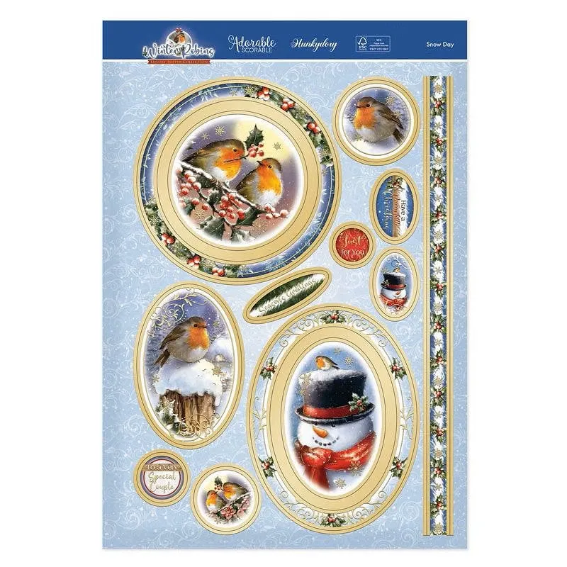Hunkydory Snowy Day Luxury Topper Set