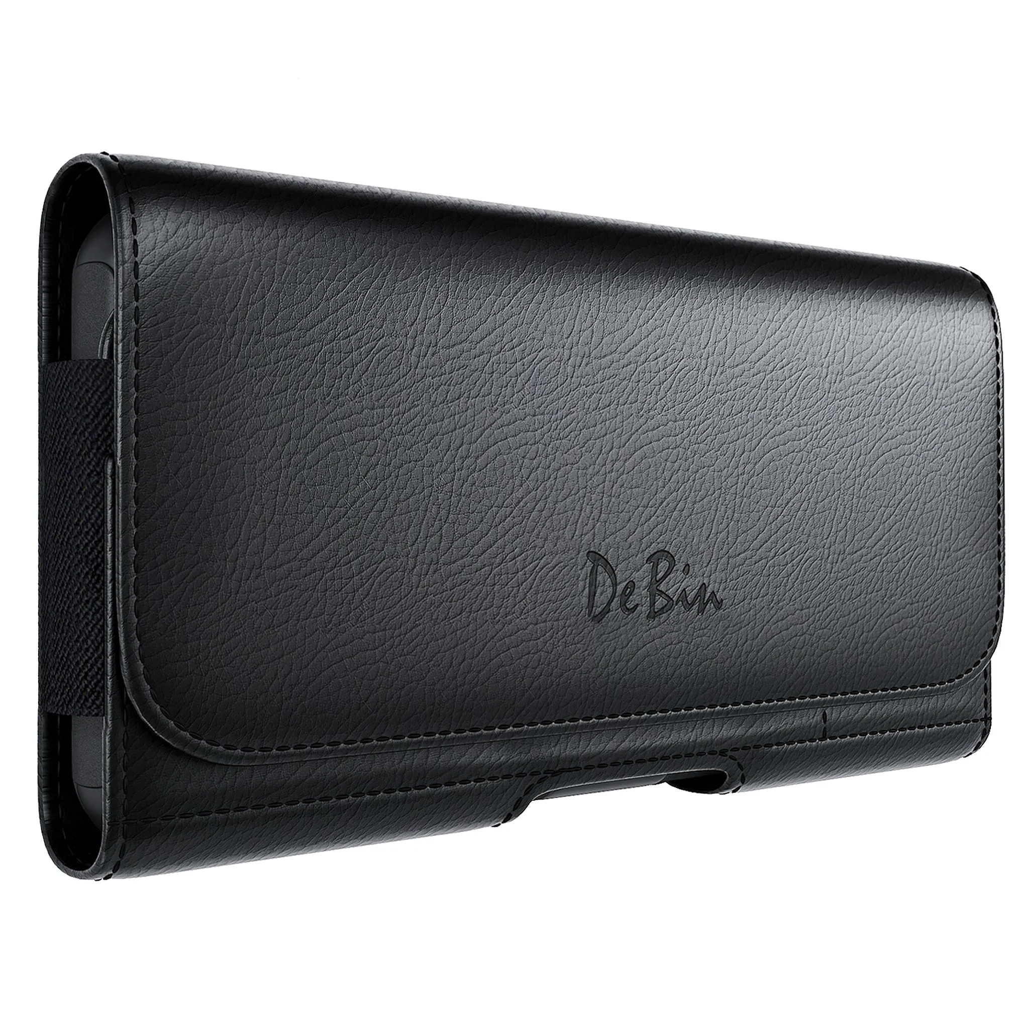 iPhone 14, 14 Pro Cell Phone Belt Holster Case with Credit Card Storage