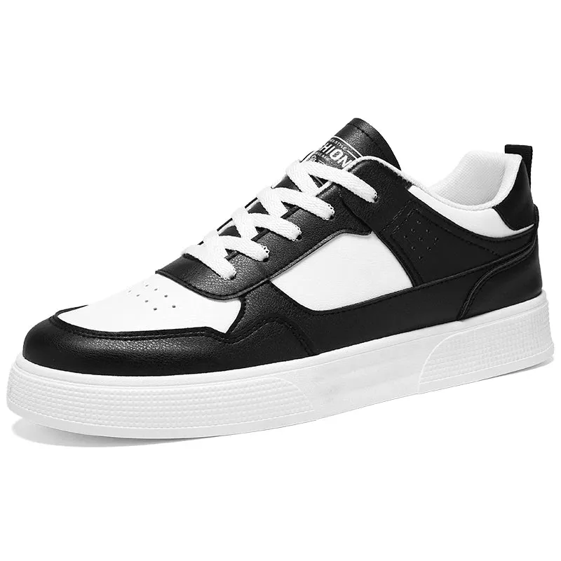 Men's casual shoes four seasons thick soles anti slip comfortable breathable shoes fashion soft soles youth slow walking shoes