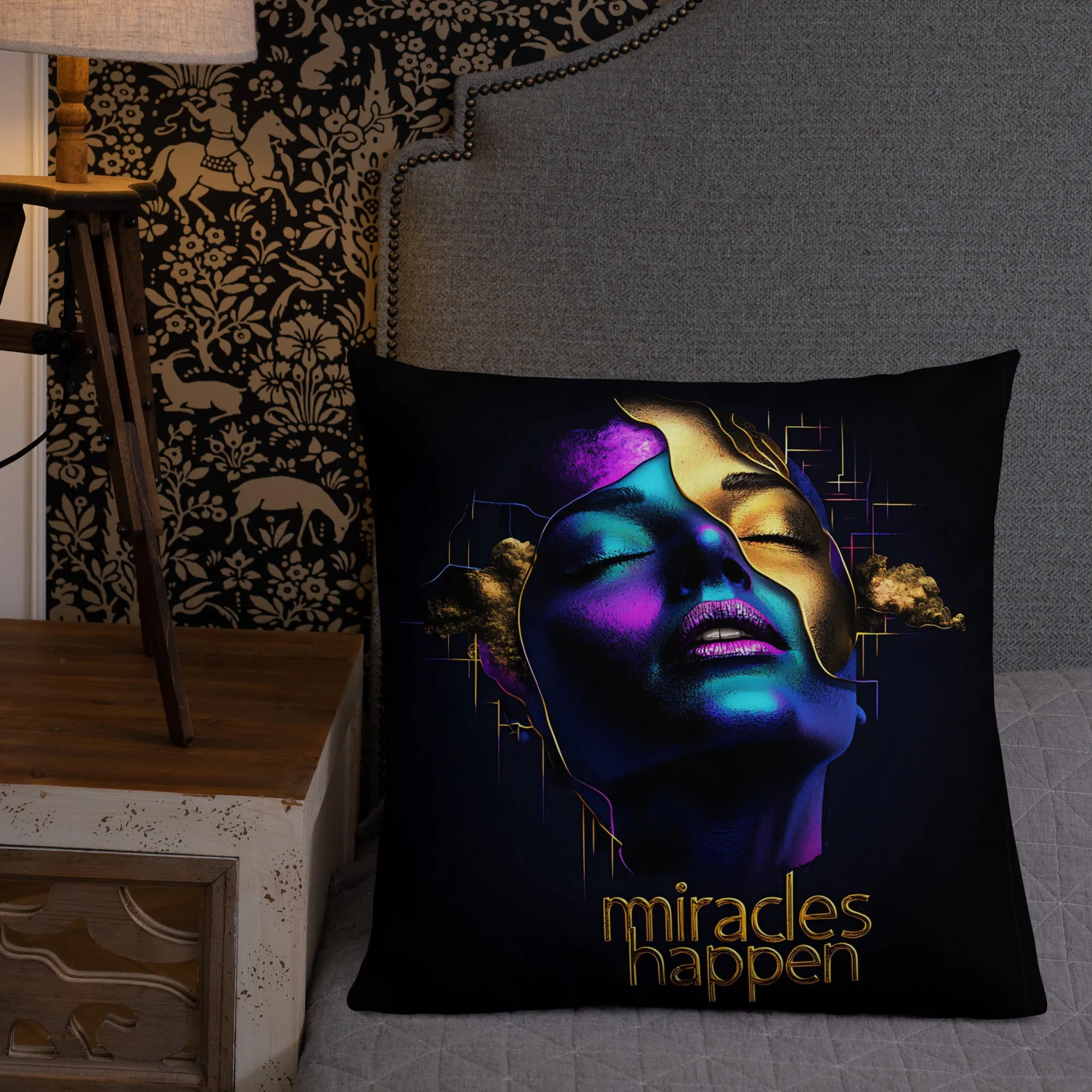 Miracles Happen Edition 4 Premium Pillow
