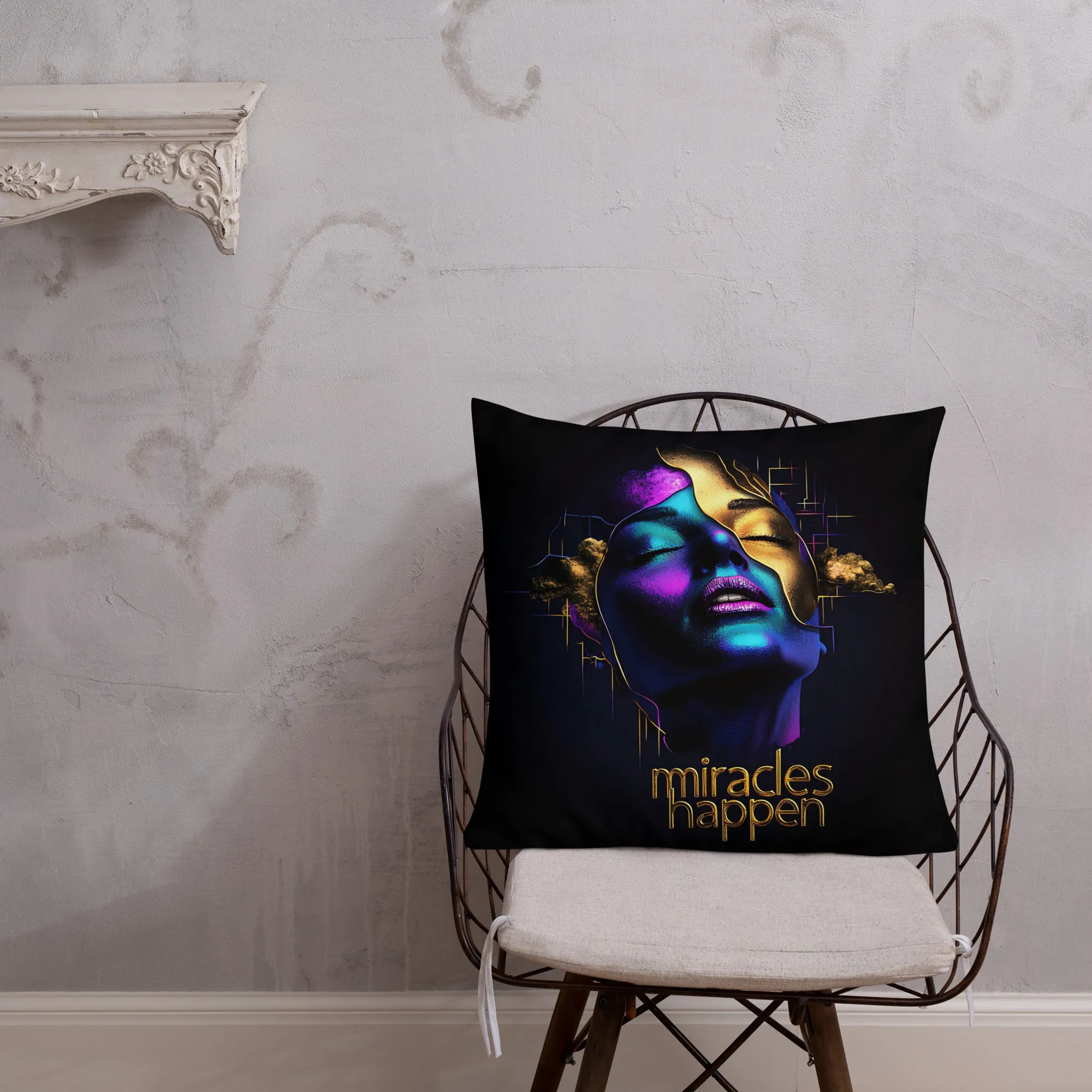 Miracles Happen Edition 4 Premium Pillow