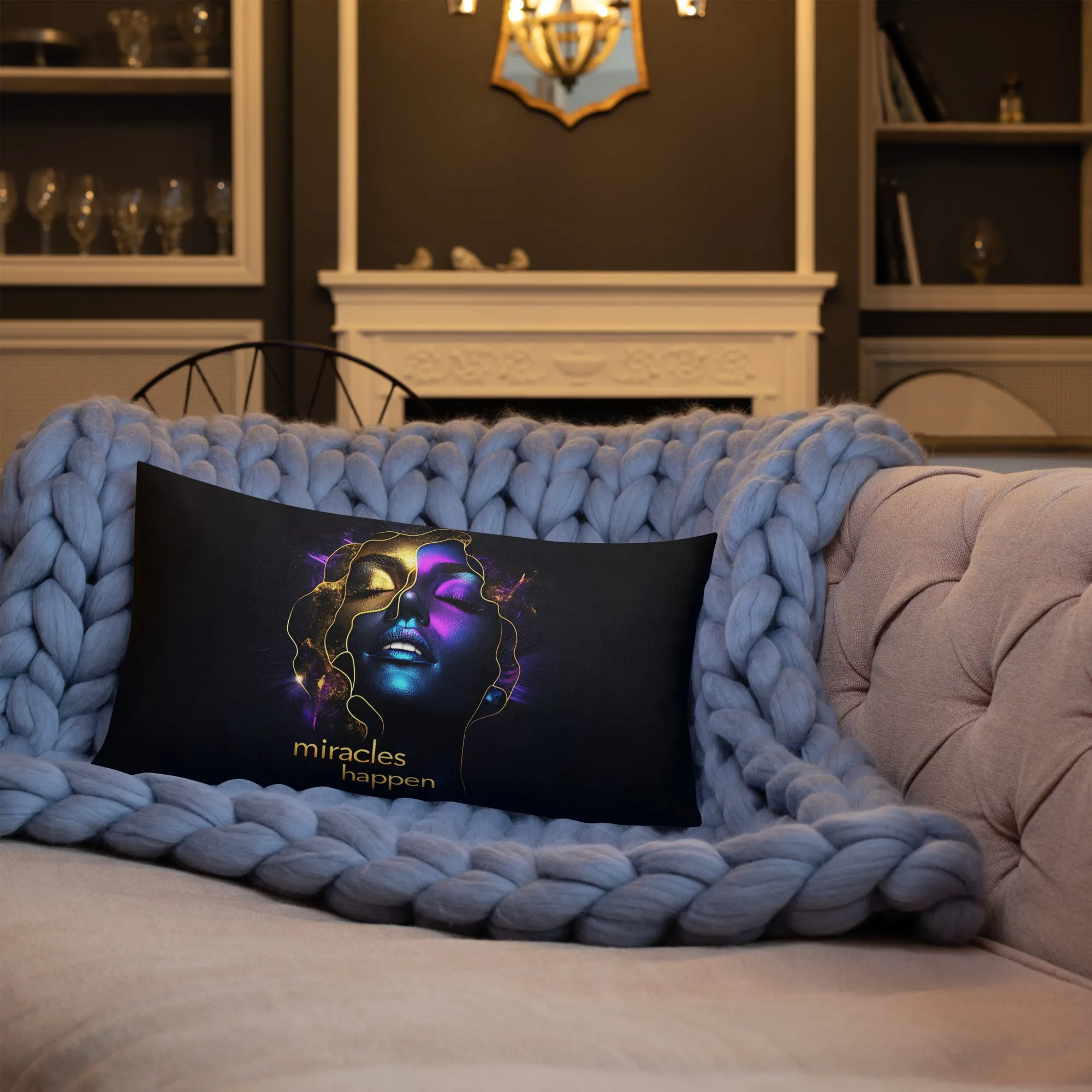 Miracles Happen Edition 4 Premium Pillow