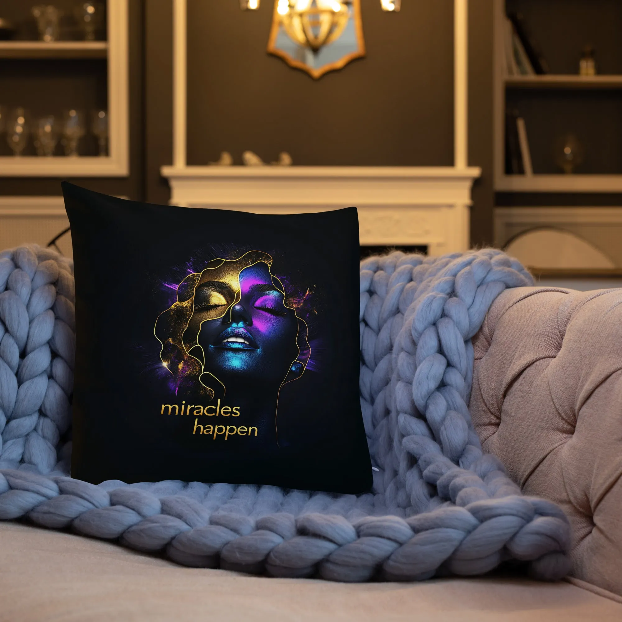 Miracles Happen Edition 4 Premium Pillow