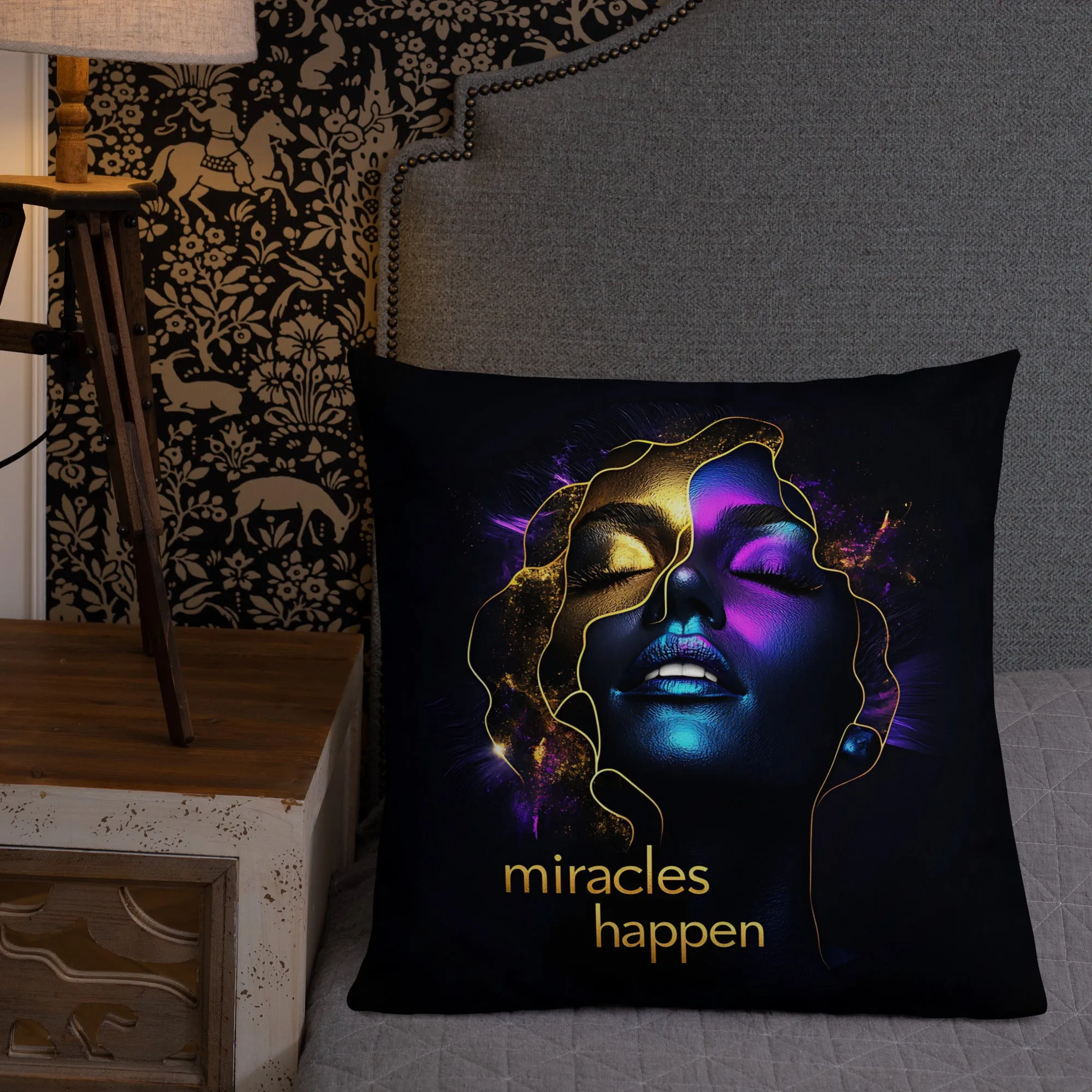 Miracles Happen Edition 4 Premium Pillow