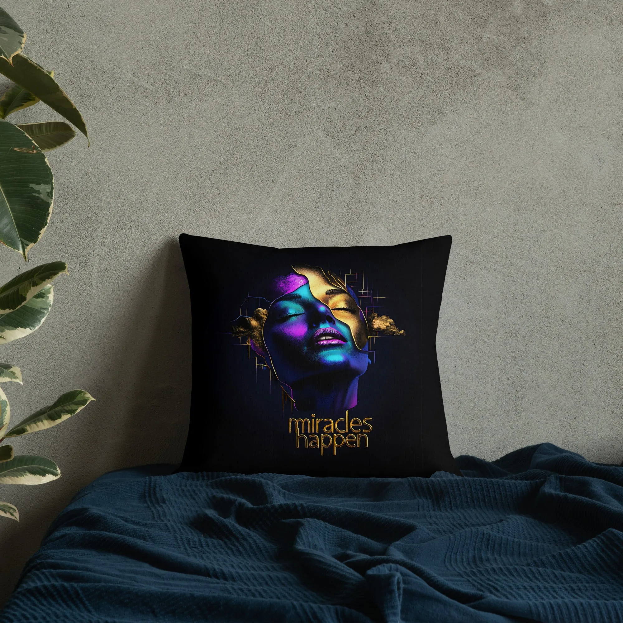 Miracles Happen Edition 4 Premium Pillow