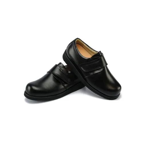 Mt. Emey 9502 Black (9E Width) - Men's Extra-depth Dress Shoes