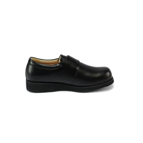 Mt. Emey 9502 Black (9E Width) - Men's Extra-depth Dress Shoes