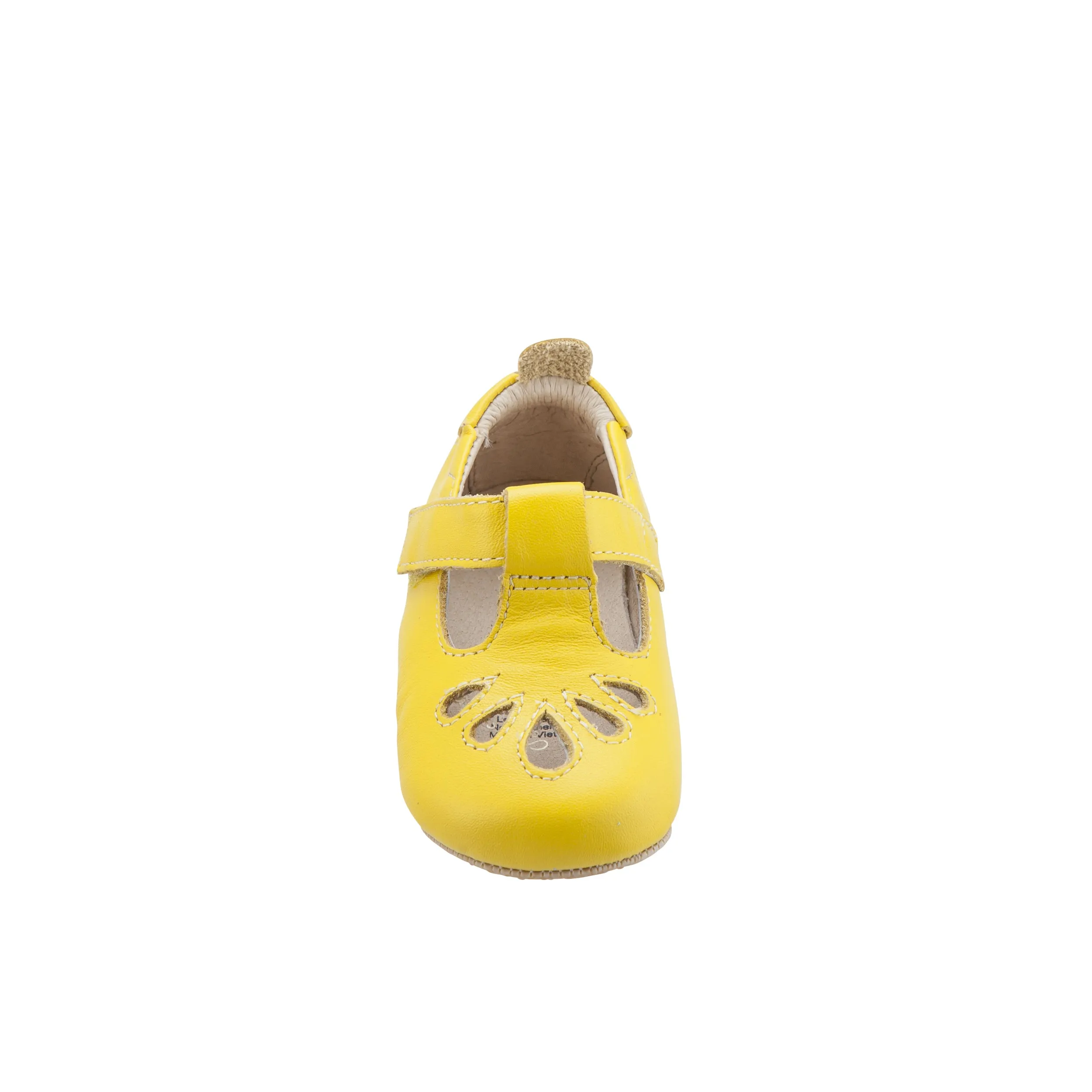 Old Soles Girl's Petal T-Strap First Walker Mary Jane, Sunflower